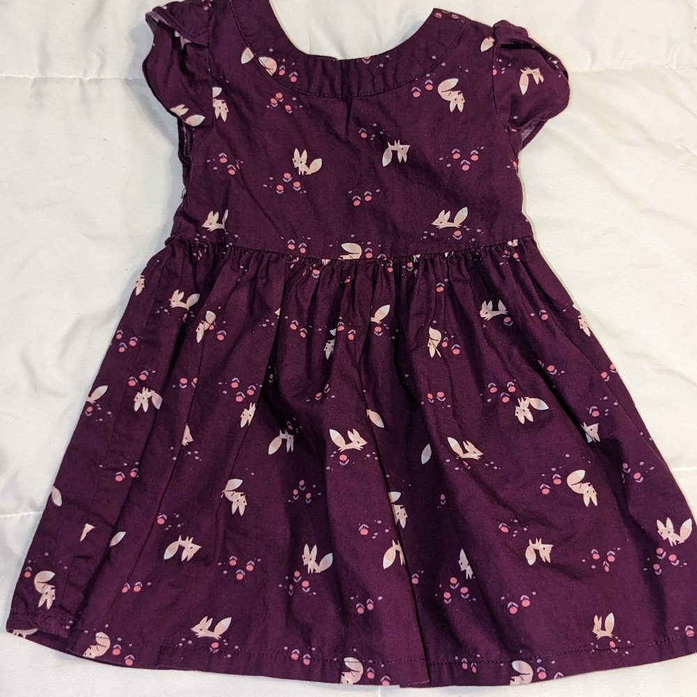 Cherokee fox&flowers dress